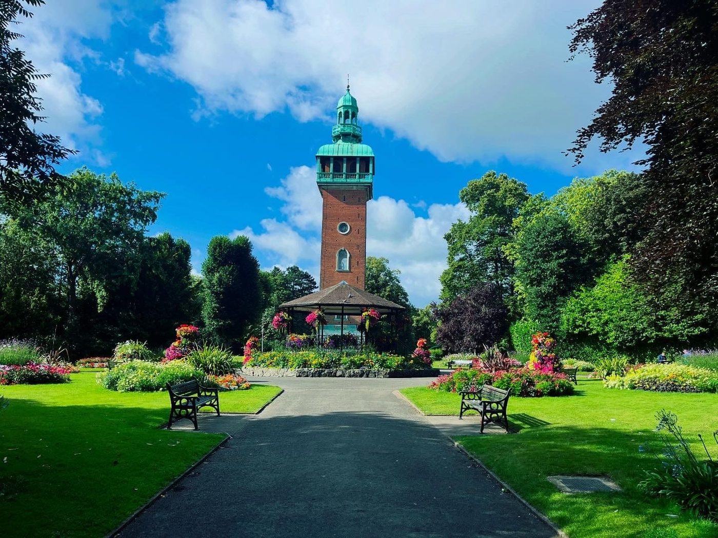 Queen's Park and Carillon Tower, Loughborough